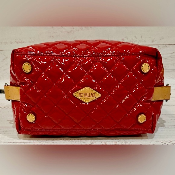 MZ Wallace Rouge Lacquer Small Metro Deluxe Bag - Picture 5 of 16